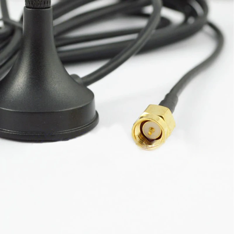5dbi 433 МГц телевизионные антенны antena GSM SMA разъем с магнитной база для Ham радио