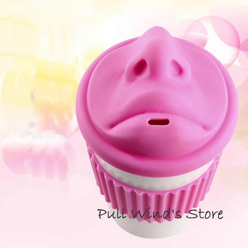 Керамические кружки с креативным рисунком персонализированные крышкой для кофе