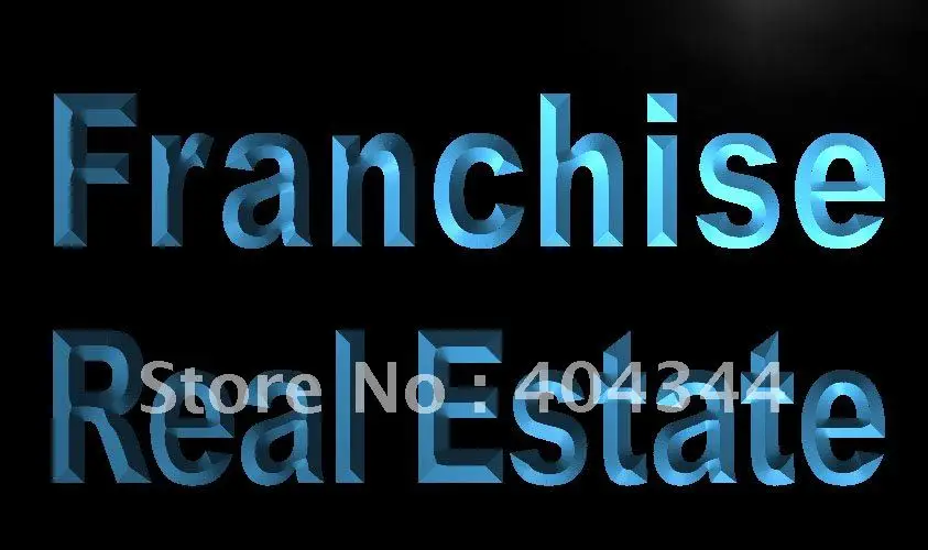 LK997 франшизы недвижимости светодиодный неоновый светильник знак для домашнего