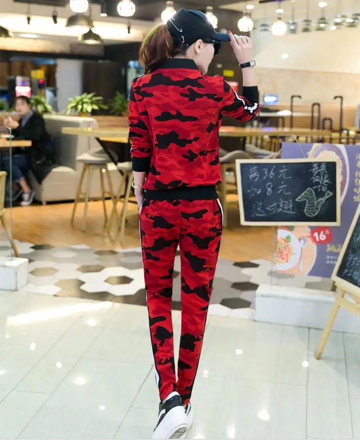 Женский спортивный костюм RLYAEIZ комплект из 2 предметов осенняя мода 2017