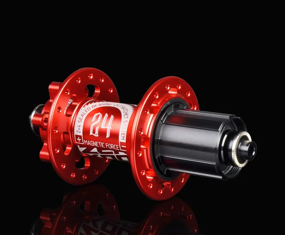 KOOZER MF480 32 отверстия передняя, Задняя Ступица 4 герметичный подшипник 24T трещотка QR быстрый выпуск через ось горный велосипед концентраторы для Shimano Sram