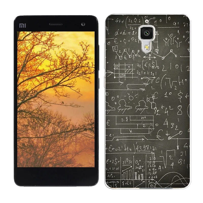 16 Мягкий силиконовый чехол для Xiaomi mi 4, чехол s, чехол для Xiaomi mi 4, чехол для телефона из ТПУ с аэрокосмическим рисунком, чехол для Xiao mi M4 - Цвет: 16