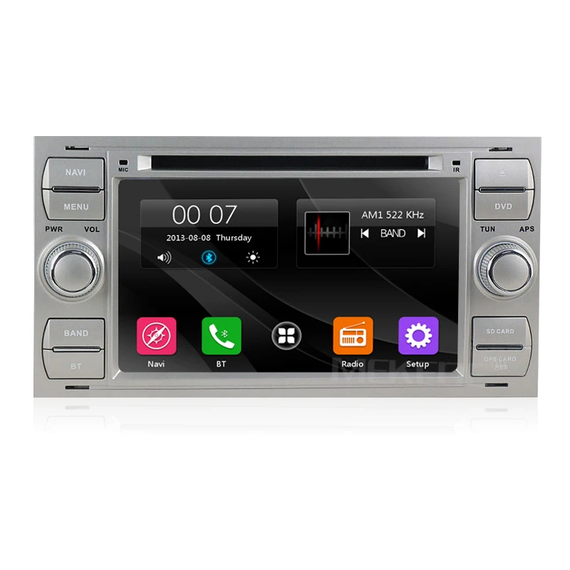 7 дюймов 2 Din Автомобильный dvd-плеер для Ford Focus Galaxy Fiesta S Max C Max Fusion Transit Kuga, Indash gps Navi, радио, стерео, Bluetooth