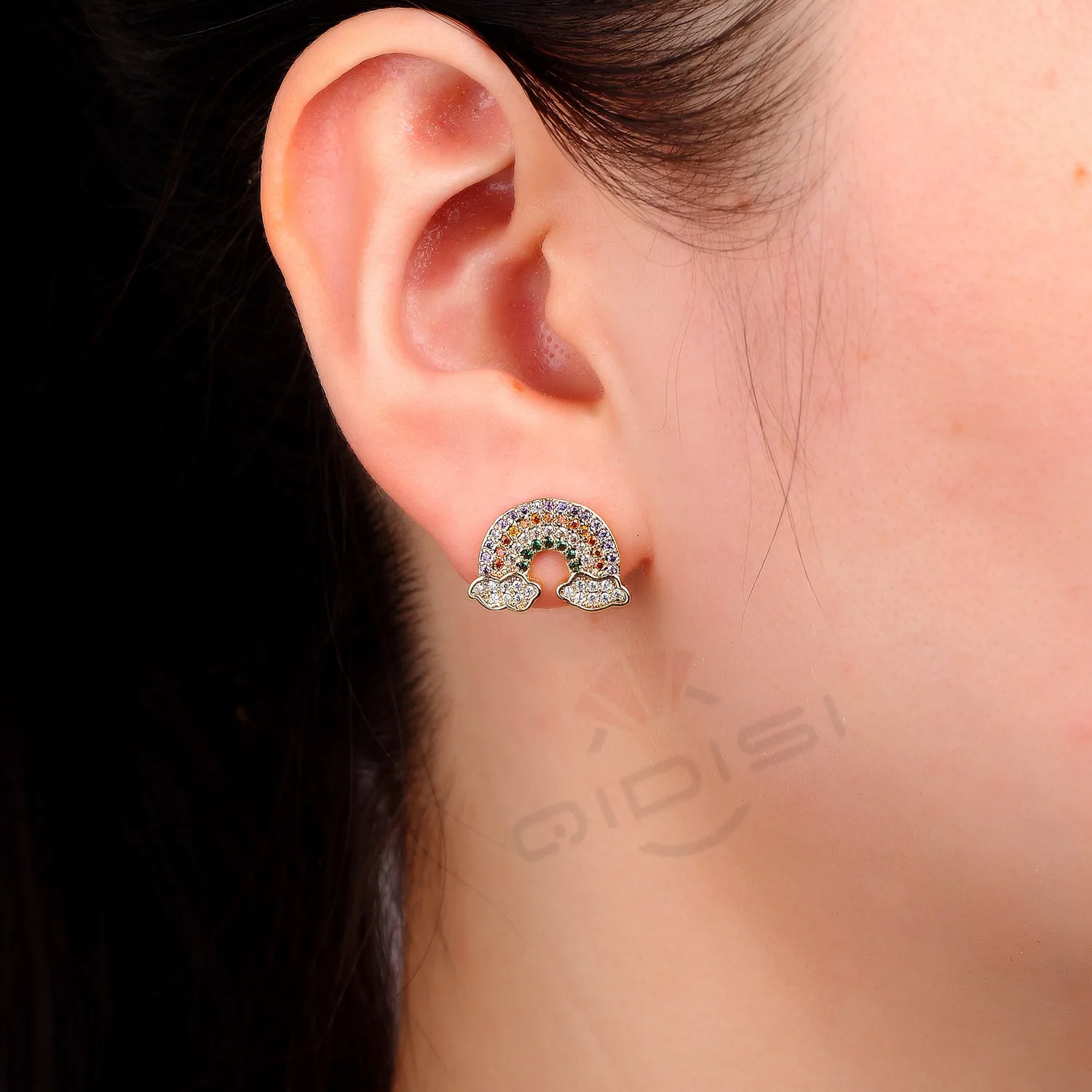 Новое поступление роскошные разноцветные циркониевые радужные изысканные