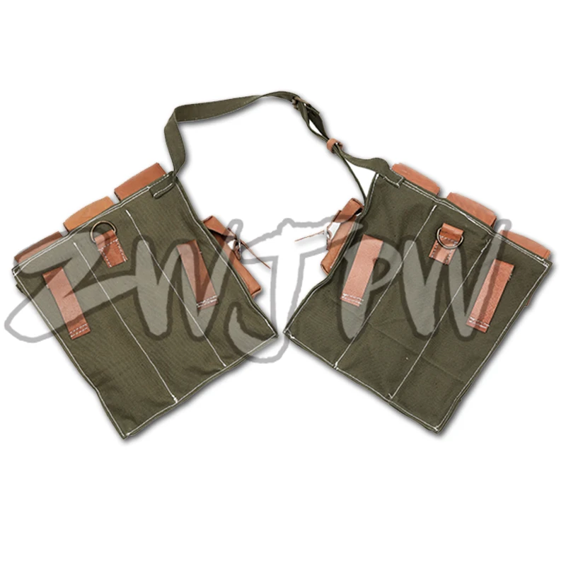 WW2 WWII армейский кошелек MP44 Холщовая Сумка с карманом для кассеты кассетами