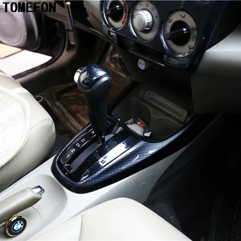 8 шт. переключатель передач из углеродного волокна для Honda City 2008 2012 LHD AT|interior
