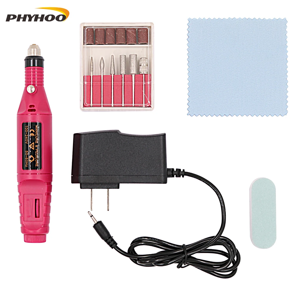 Электрический аппарат для маникюра и фрезерования ногтей набор сверл Машинка