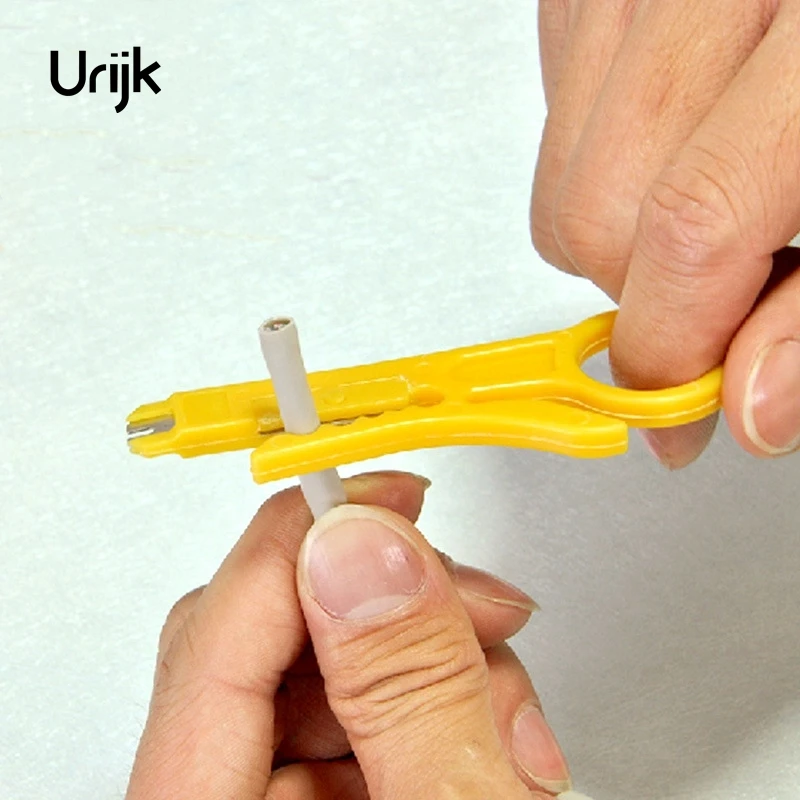 Urijk 2 шт. мини-инструмент для зачистки кабеля инструмент плоскогубцы резак карман