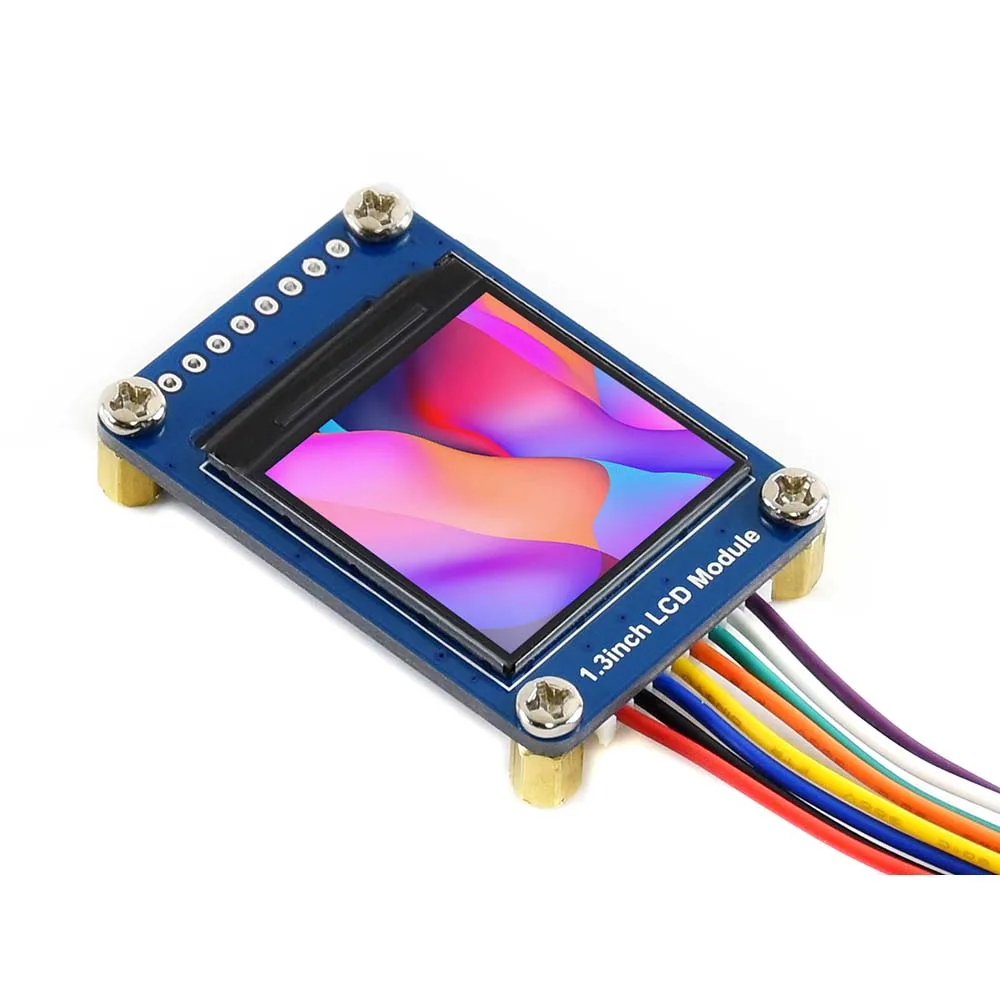 Модуль ЖК дисплея Waveshare 1 3 дюйма IPS экран разрешение 240x240 HD интерфейс SPI со