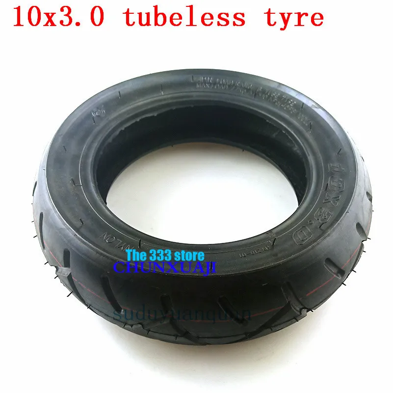 

High quality Tubeless Vacuum tyre 10x3.0 10*3.0 For 10" E-Scooter Motor Scooter Go karts ATV Quad Speedway 10x3.00