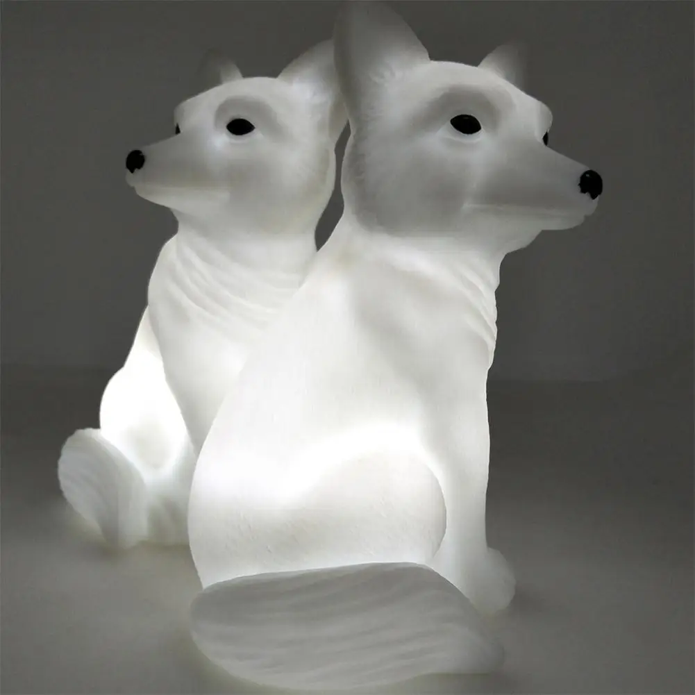 HobbyLane Cute Cartoon Animal LED Night Light Rabbit Fox Owl Shape Lights Luminous Toys Home Decoration Kids Gift