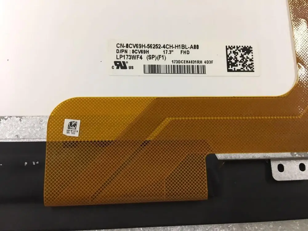 ЖК дисплей 17 3 дюйма с сенсорным экраном для Alienware R2 R3 1920*1080 бесплатная