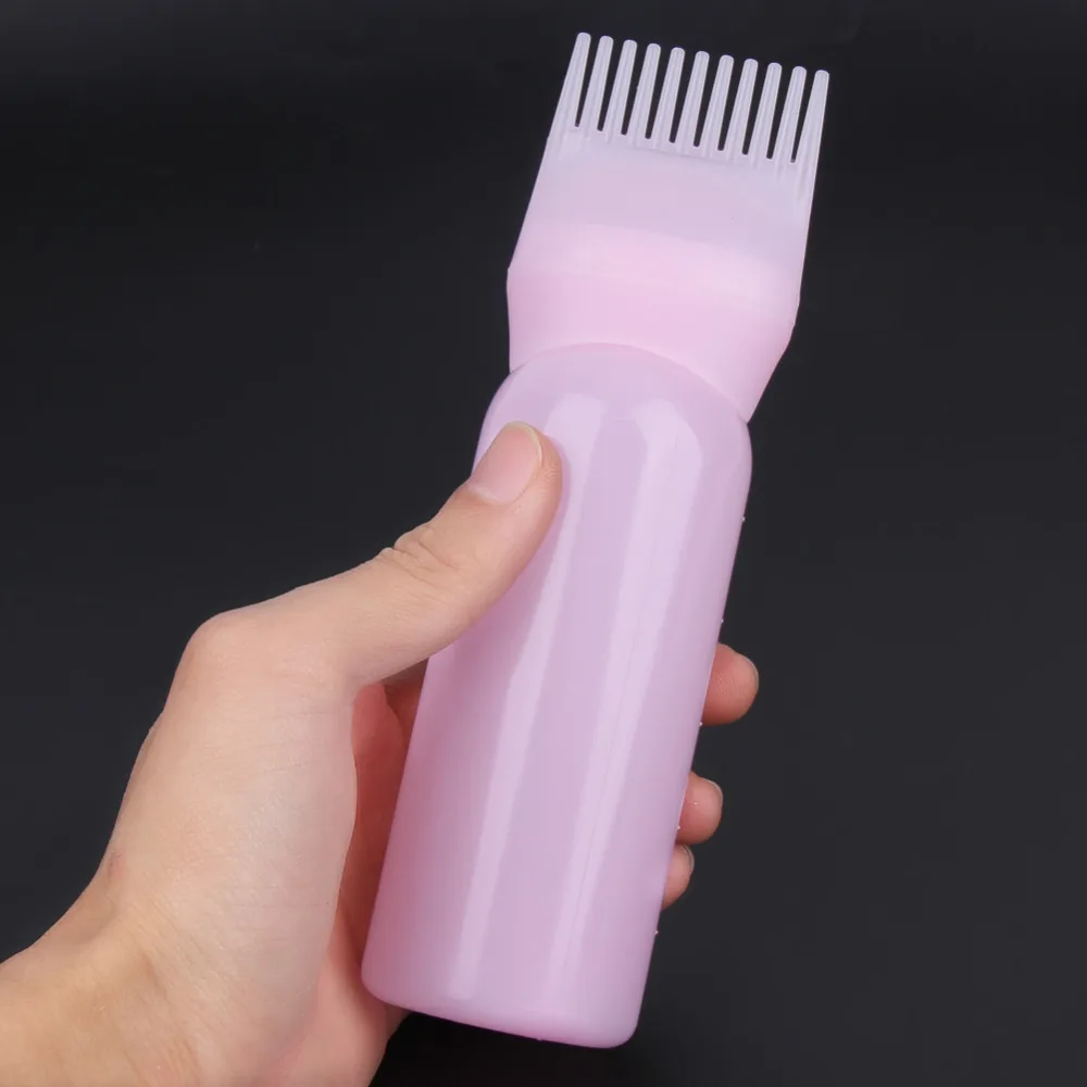 Флакон для окрашивания волос аппликатор 120 мл с градуированным диспенсером кисти