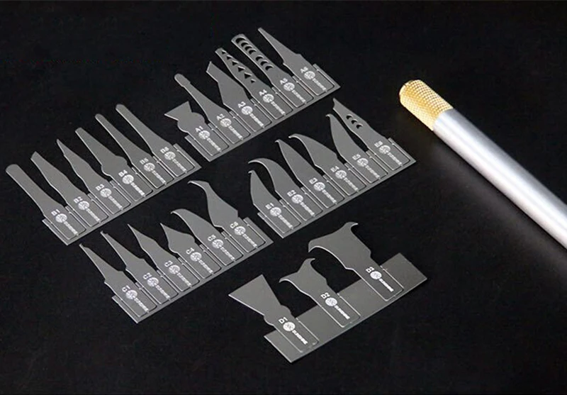 SUNSHINE ручной инструмент SS-101A BGA IC чип мобильный телефон ремонт компьютера лезвие CPU многофункциональный набор лезвий для удаления