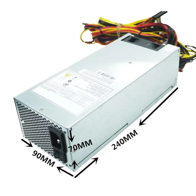 600 Вт немой 2U коммутационный сервер источник питания Fsp600 60ws2 блок 8PIN промышленный