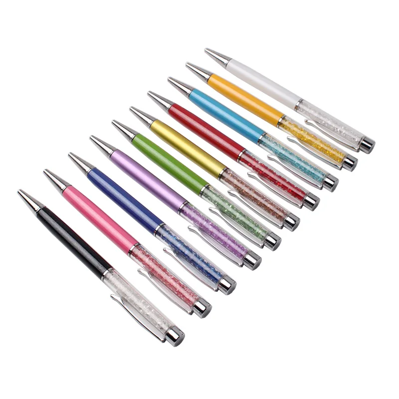 Шариковая ручка с кристаллами 5 шт./лот|ballpoint pen crystal|crystal pendiamond ballpoint |