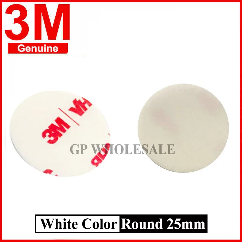 

5pcs Shape 25mm circle thick 0.64mm 3M VHB 4930 Die Cutting High Performance Double Sided Acrylic Foam Adhesive Tape