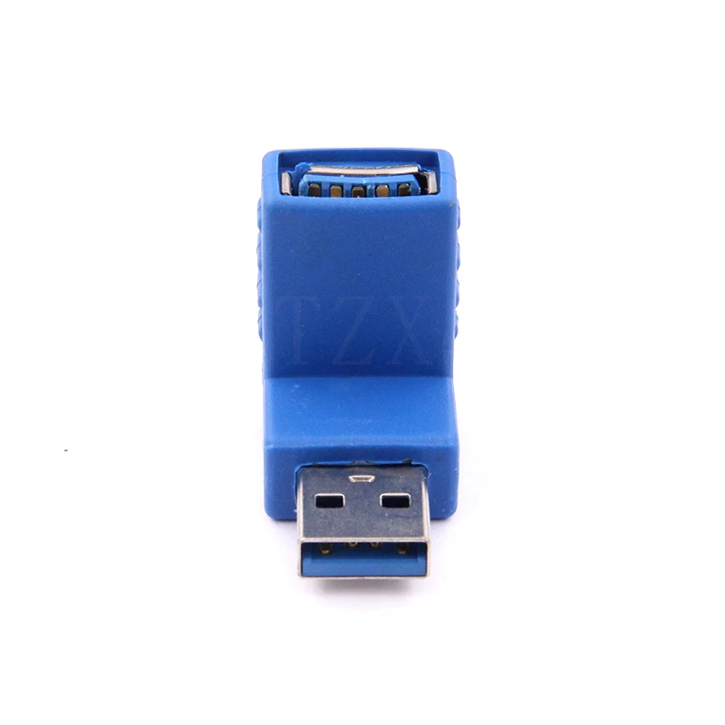 5 шт./лот новинка горячий правый угол USB 3 0 тип A Штекерный разъем адаптер конвертер