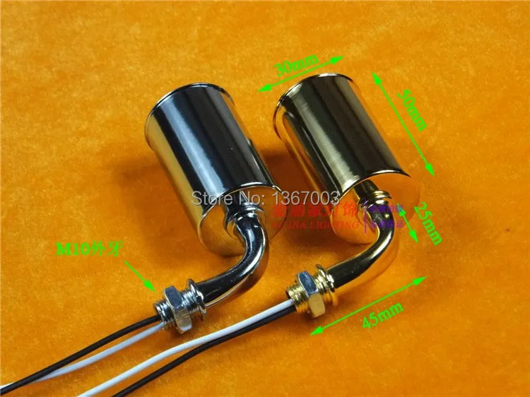 5/шт E14ceramic основание лампы с металлической чашкой/аксессуары для освещения e14