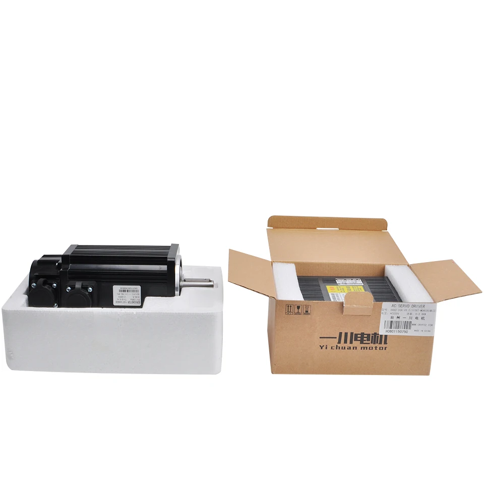 

Brand New AC Servo Motor 4N.M 1.2KW 3000RPM 110ST-M04030 + 220V AC Servo Driver+ 3Meter Cable Complete Motor Kit For CNC Machine
