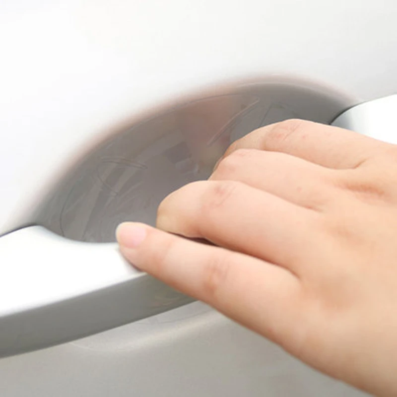 Автомобильный внешний Отдел дверные ручки чаши защитная пленка кожа носорога