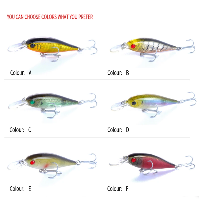 EVERCATCH 60 мм/5 г Гольян Тонущая приманка вольфрамовый шар VMC крючок Swimbait Iscas