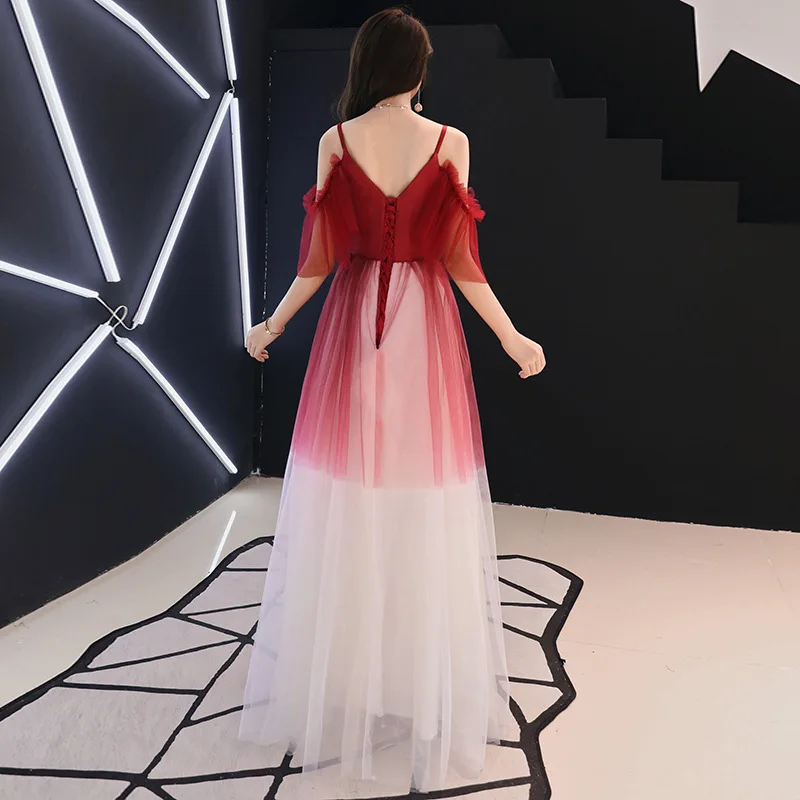 Красивое красное вечернее платье Emily 2019 длинное со шнуровкой в пол de soiree | Свадьбы