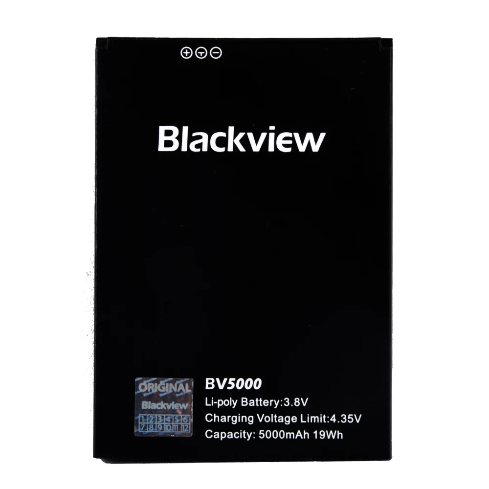 100% Original Backup Blackview BV5000 Battery For Smart Mobile Phone + +Tracking Number+ In Stock | Мобильные телефоны и