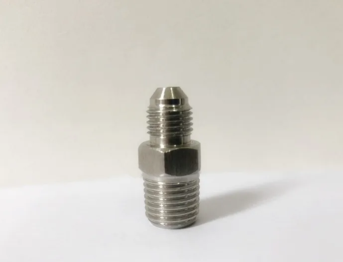 Адаптер-соединитель 1/4 &quot из нержавеющей стали 304 (если с шаровым клапаном 1/4&quot