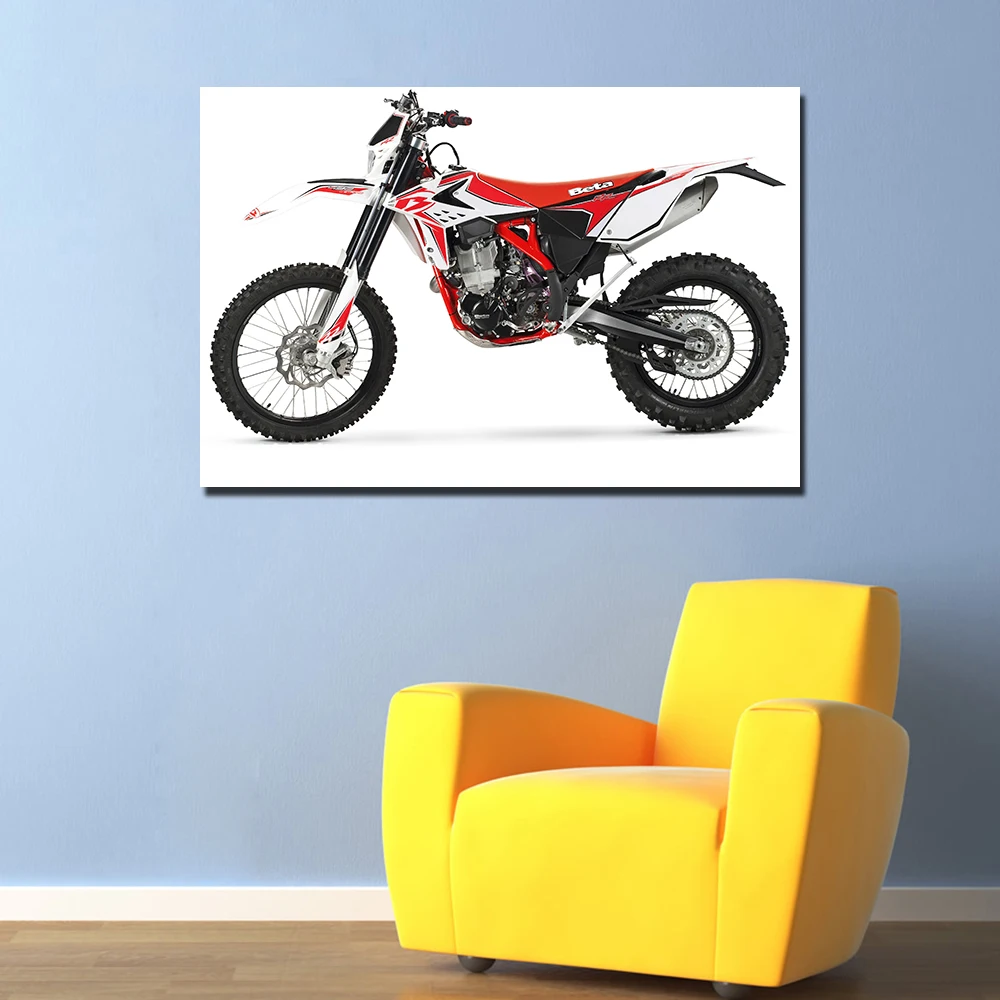 Бета 250RR супер мотоцикл плакаты стены искусства холст печать декоративные