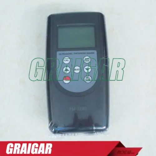 Ультразвуковой толщиномер TM1240 стальная пластина пластиковое стекло цифровой