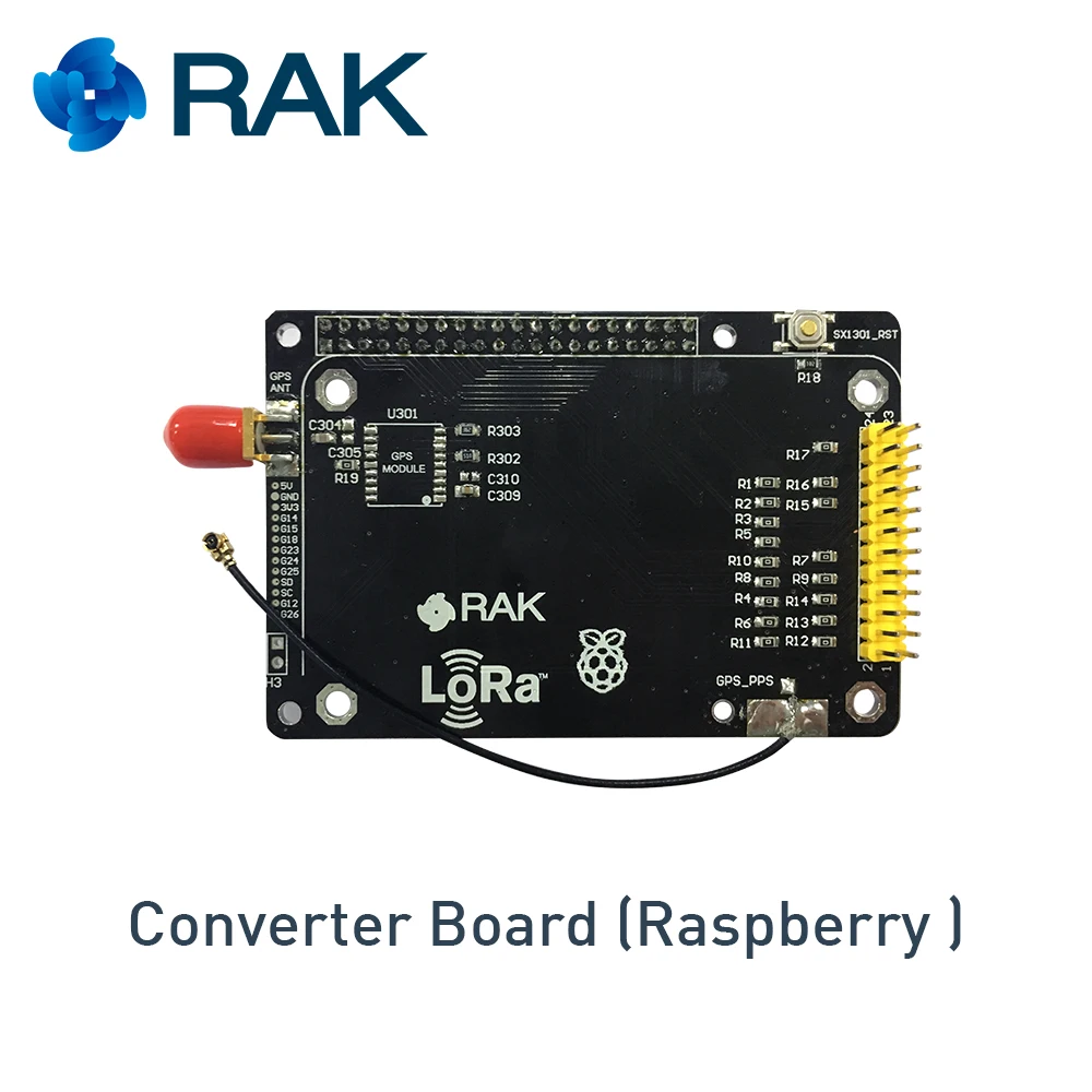 LoRa шлюз концентратор Комплект разработчика RAK831 модуль SX1301 с малиновым Конвертер