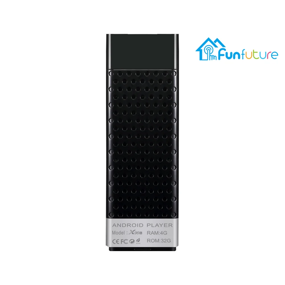X96S ТВ Stick 4 K Android 8 1 GB 32 Amlogic S905Y2 ядра 2 4G и 5 ГГц Wi-Fi BT4.2 1080 P H.265 60pfs ключ Электроника