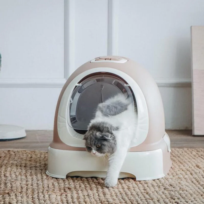 Кошачий закрытый жук туалет закрытые кошки песочница постельные принадлежности