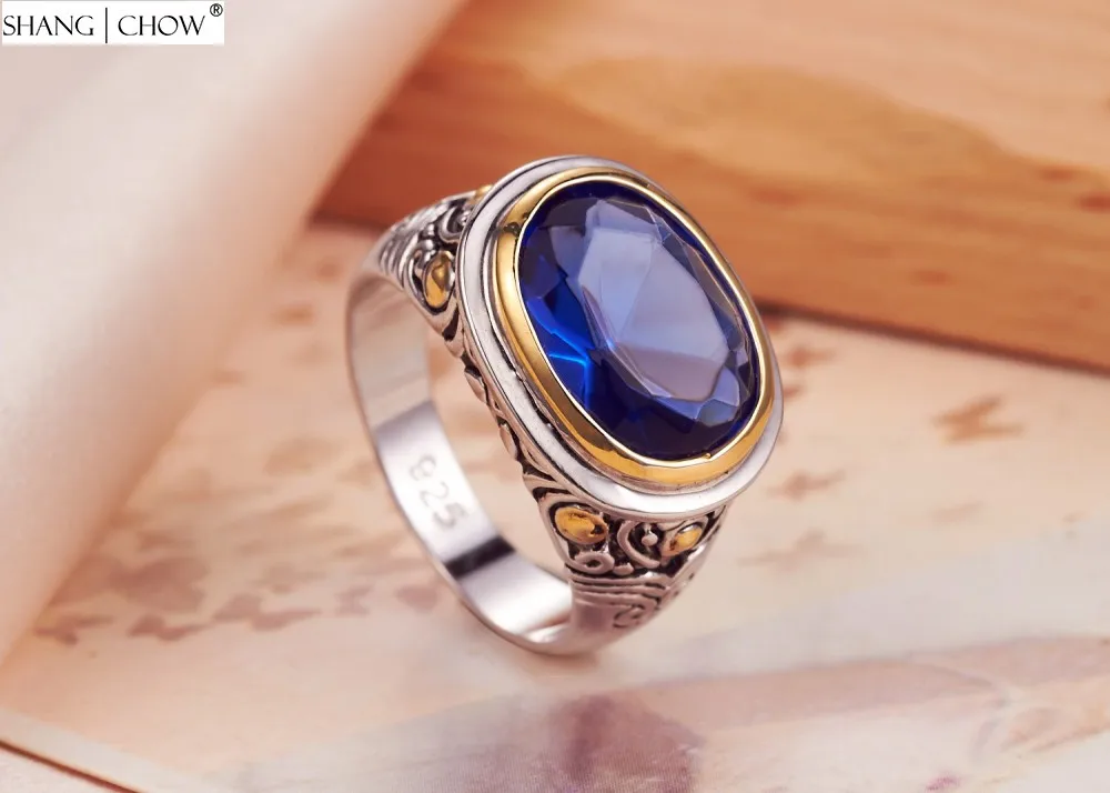 Женское кольцо из серебра 925 пробы с синим кварцем|925 sterling silver ring|sterling ringsrings for women |