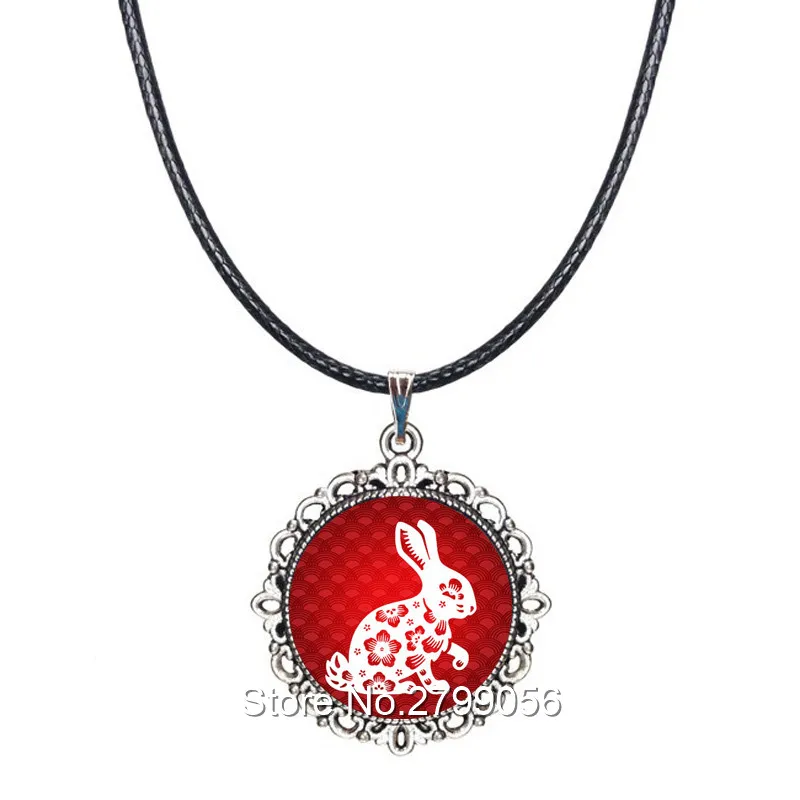 Китайский Зодиак ожерелье 12 Созвездие чокер год крысы Тигр петух Подвеска со