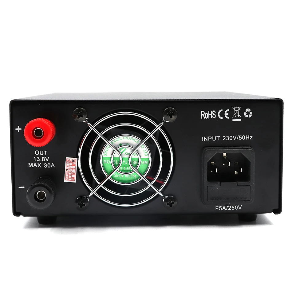 Короткая базовая станция уточнение QJE источник питания 13 8 V 30A PS30SWIV 4 поколения fuente