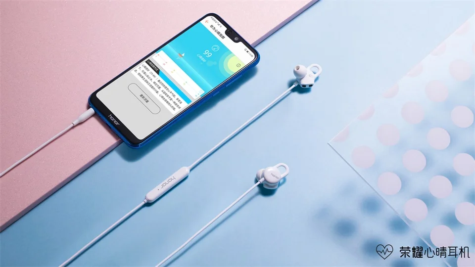 Оригинальные смарт-наушники huawei Honor AM16, Hi Res, 3,5 мм, микрофон, в режиме реального времени, монитор сердечного ритма, тестирование настроения, Спортивная гарнитура