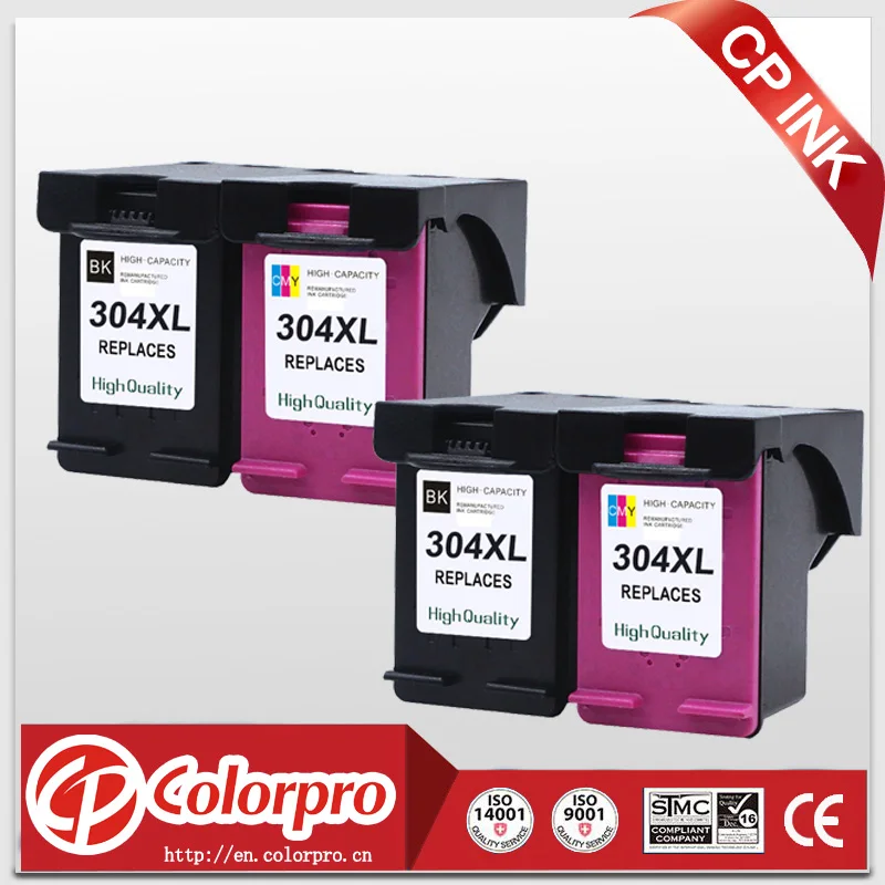 Сменный чернильный картридж CP 304 для HP Deskjet 3720 3721 3723 3730 3732 3752 3755 3758 с отображением