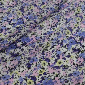 color 1 100 см* 135 см элегантная Цветочная шелковая хлопковая ткань для подкладки платья рубашки - Цвет: color 1
