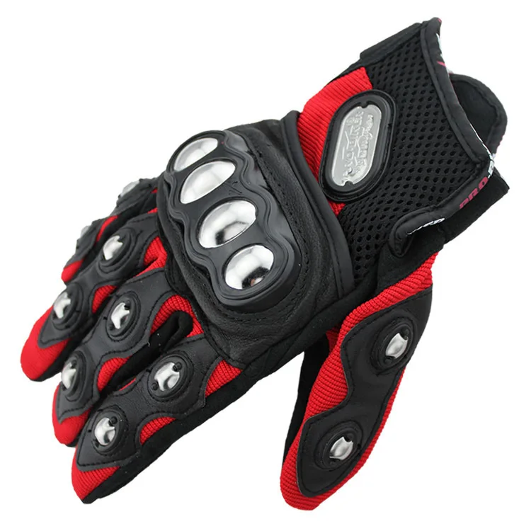 Спорт на открытом воздухе гонки Guantes Мотоциклетные Перчатки козья кожа сетка ткань езда на велосипеде Motos перчатки для мужчин и женщин