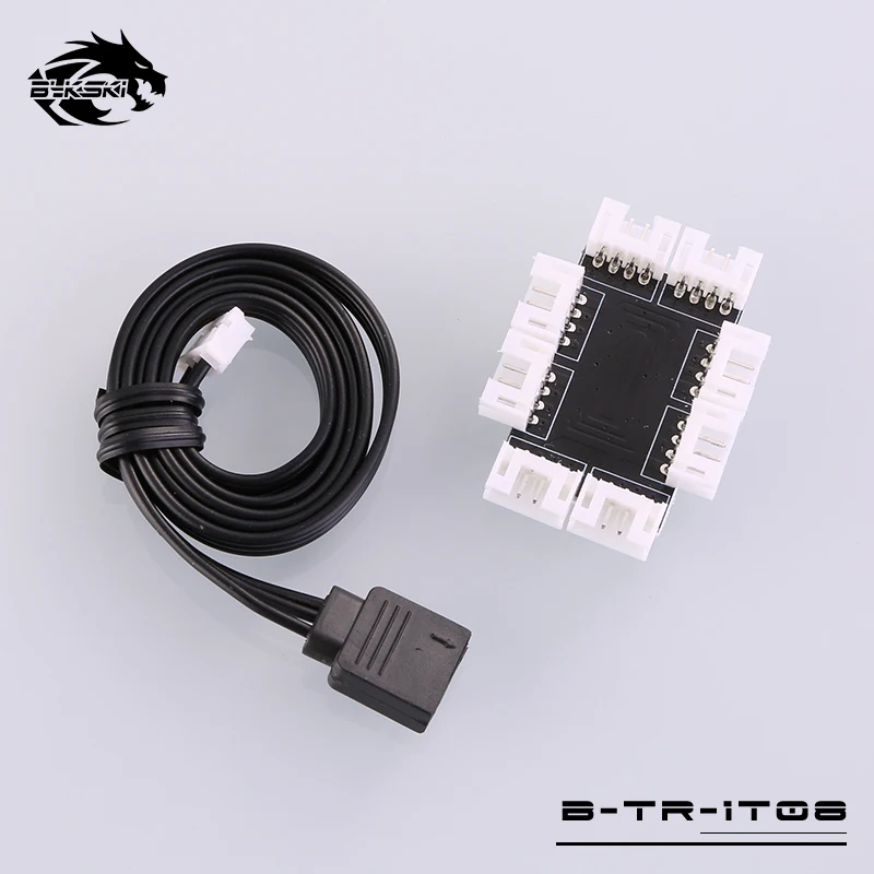 Bykski B TR 1T08 8 каналов RBW Led устройство синхронизации дистрибьютор|Кулеры и системы