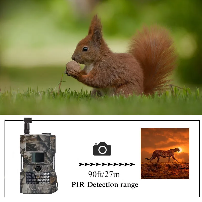 Bolyguard охотничья камера 2G MMS GPRS Беспроводная Дикая камера 18MP 850nm IRLEDs тепловизор фото ловушки Скаут Трейл игровая камера