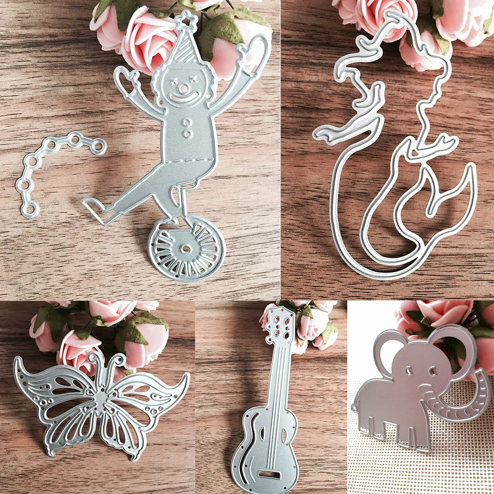 Новинка 2018 г. 1 шт. Популярные резки металла умирает углерода Сталь трафарет