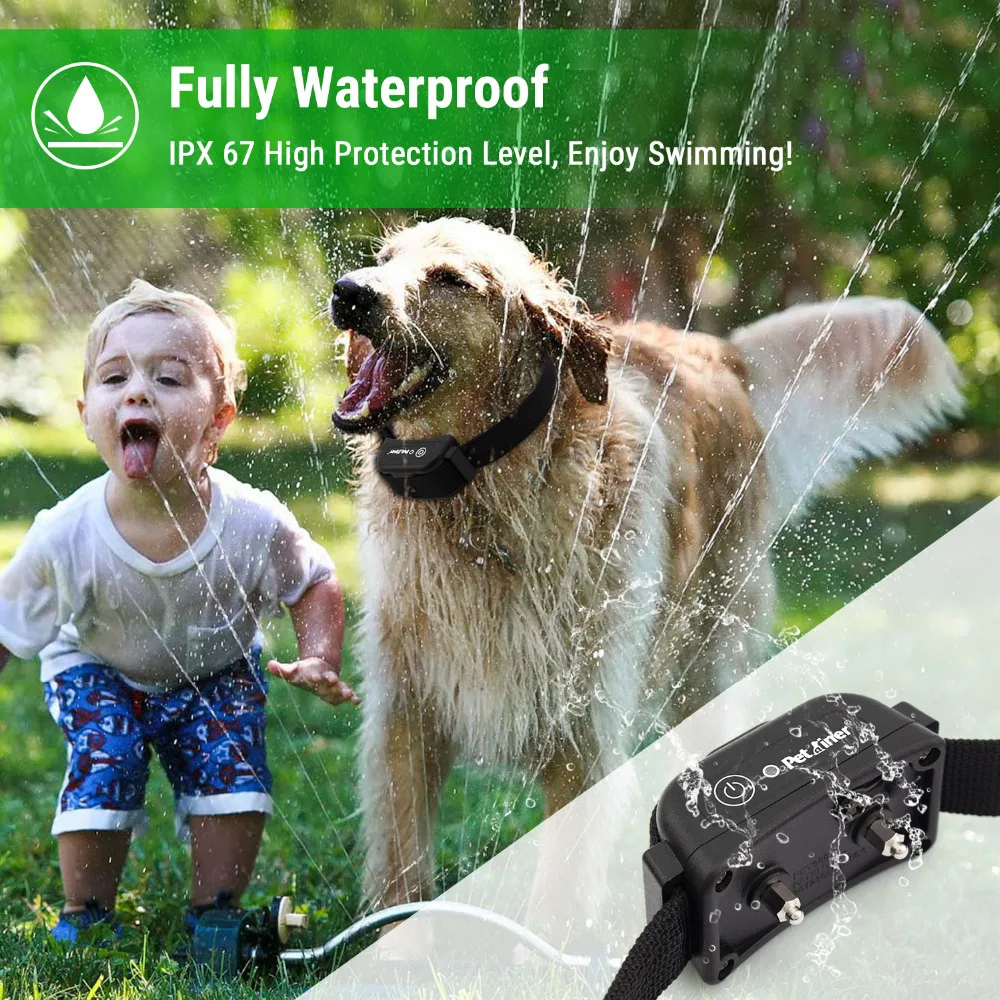 1000 м Электрический тренировочный ошейник для собак пульт дистанционного