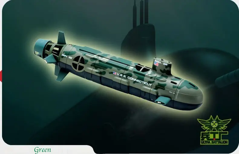 Высокое Качество Seawolf RC Подводная Лодка Модель Атомной Подводной лодке