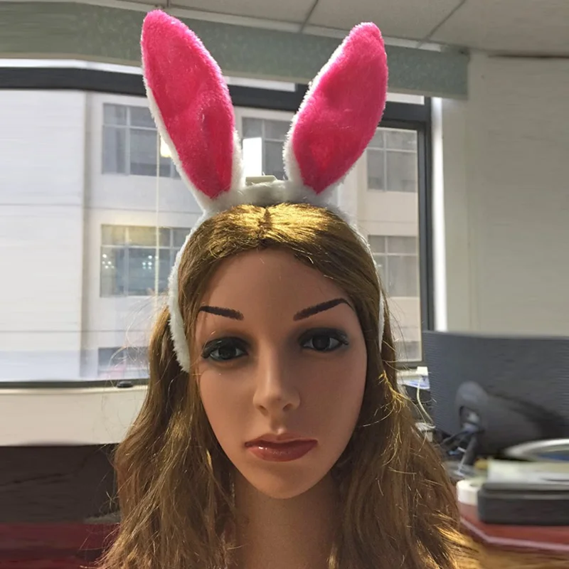 2018 горячая Распродажа Led танцевальные женские аксессуары ободок с кроличьими