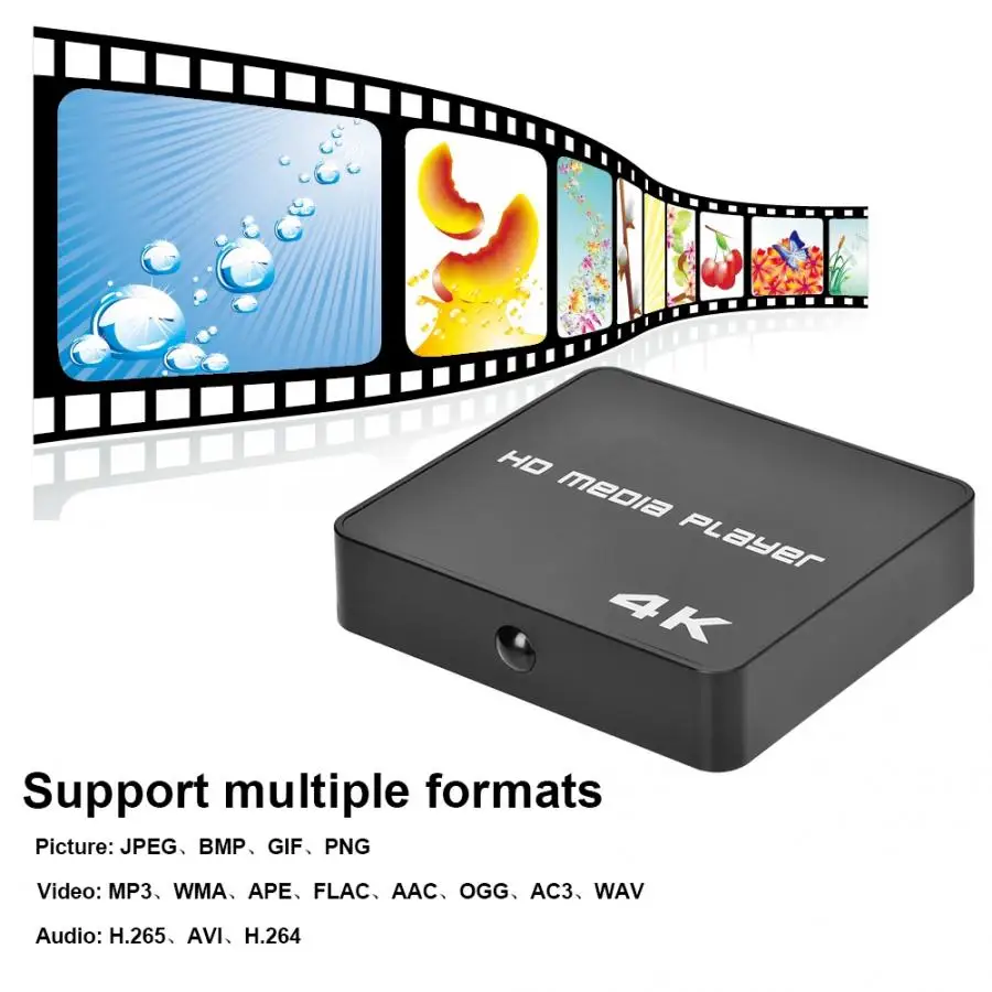 Ультра U диск жесткий диск HD 4K четырехъядерный цифровой ТВ приставка HDMI медиаплеер hdd медиаплеер
