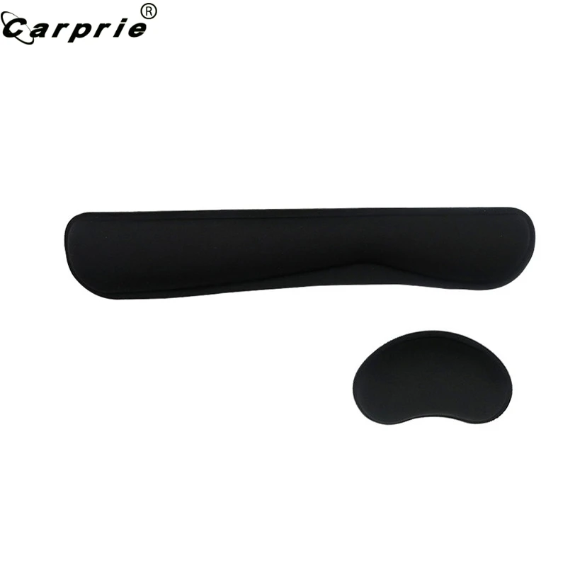 CARPRIE черный пенопластовый коврик для клавиатуры силикагель + мыши Коврик