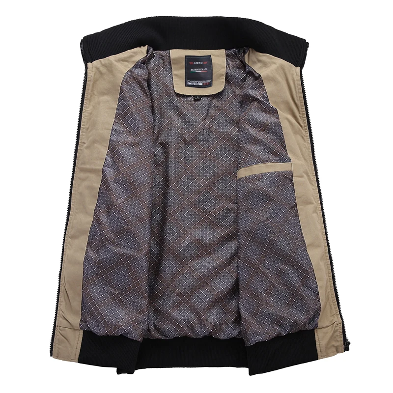 2017 новая брендовая мужская куртка бомбер зимняя модная однотонная Мужские